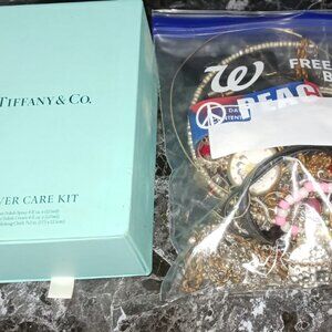 Tiffany & Co silver cleaning kit jewelry bundle